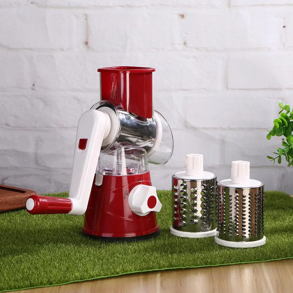 New Multi-functional Manual Slicer Vegetable Fruit Round Cutter Shred Grater Shredder Household Kitchen Food Processors | Дом и сад