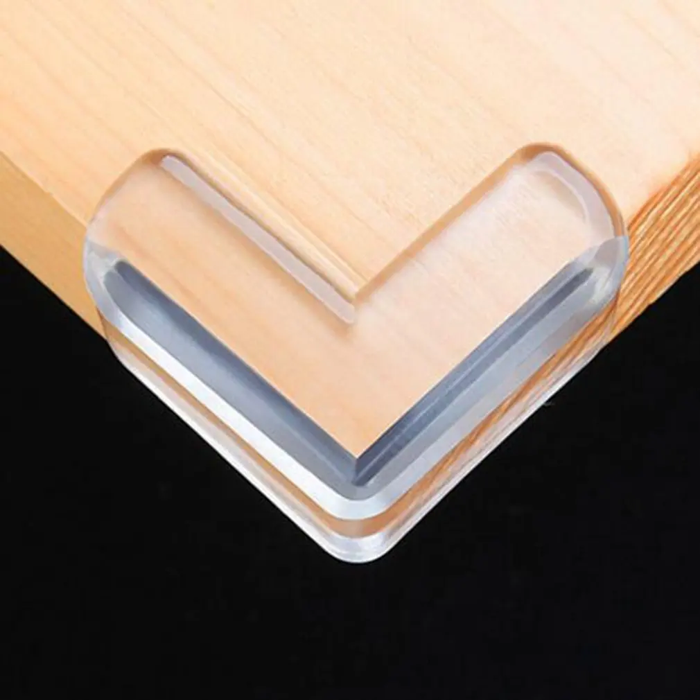 Детский прозрачный угол защиты от столкновений безопасности ребенка правый