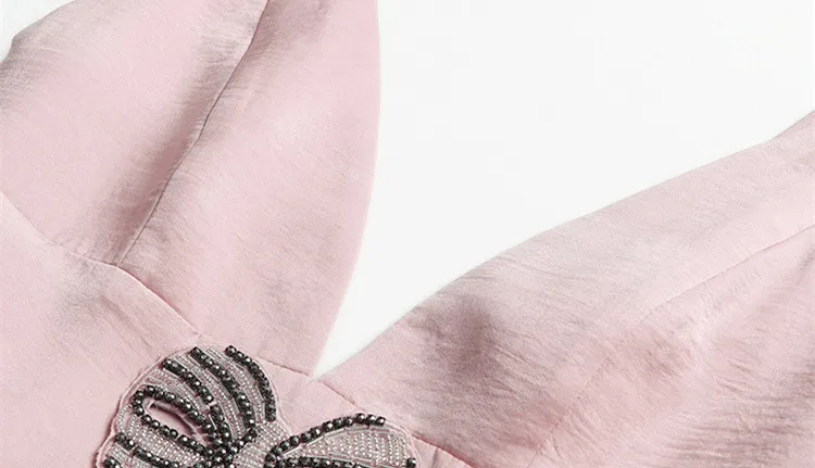 Женское рождественское платье длинное розовое Сетчатое с V-образным вырезом и