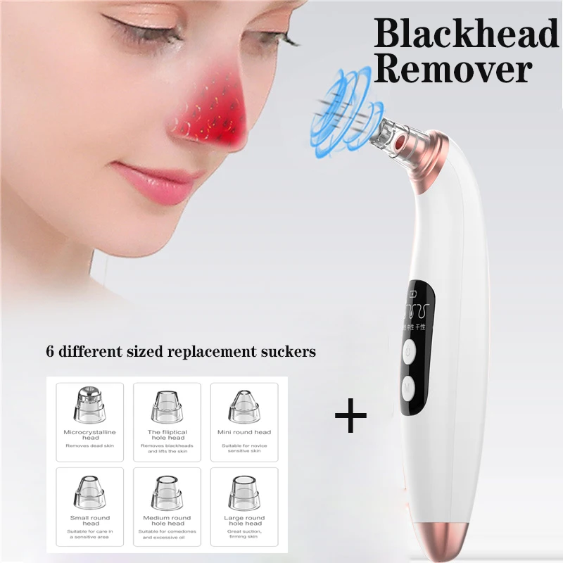 Вакуумный отсос угрей для удаления прыщей и на лице средство глубокого очищения
