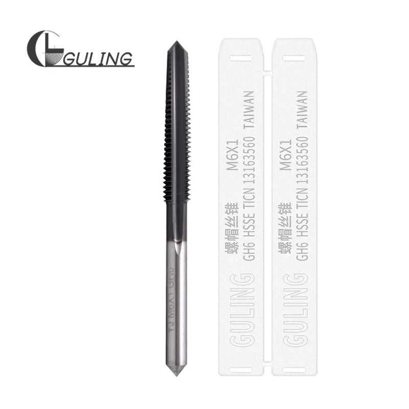 GULING HSSE с Ticn Nut Tap M3 M4 M5 M6 M8 M10 M12 X0.5 X0.7 X0.8 X1 X1.25 X1.5 X1.75 | Инструменты