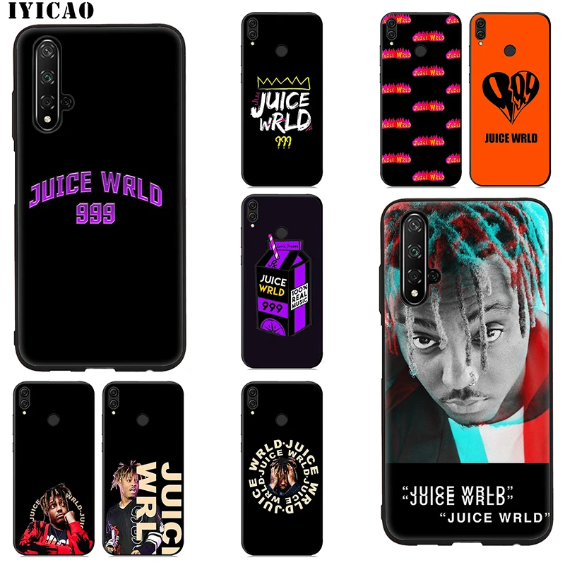 Мягкий чехол IYICAO Juice WRLD для huawei Honor 20 10 9 9X 8X 8C 7X 7C 7A 6A Lite Pro View Note Silicone |