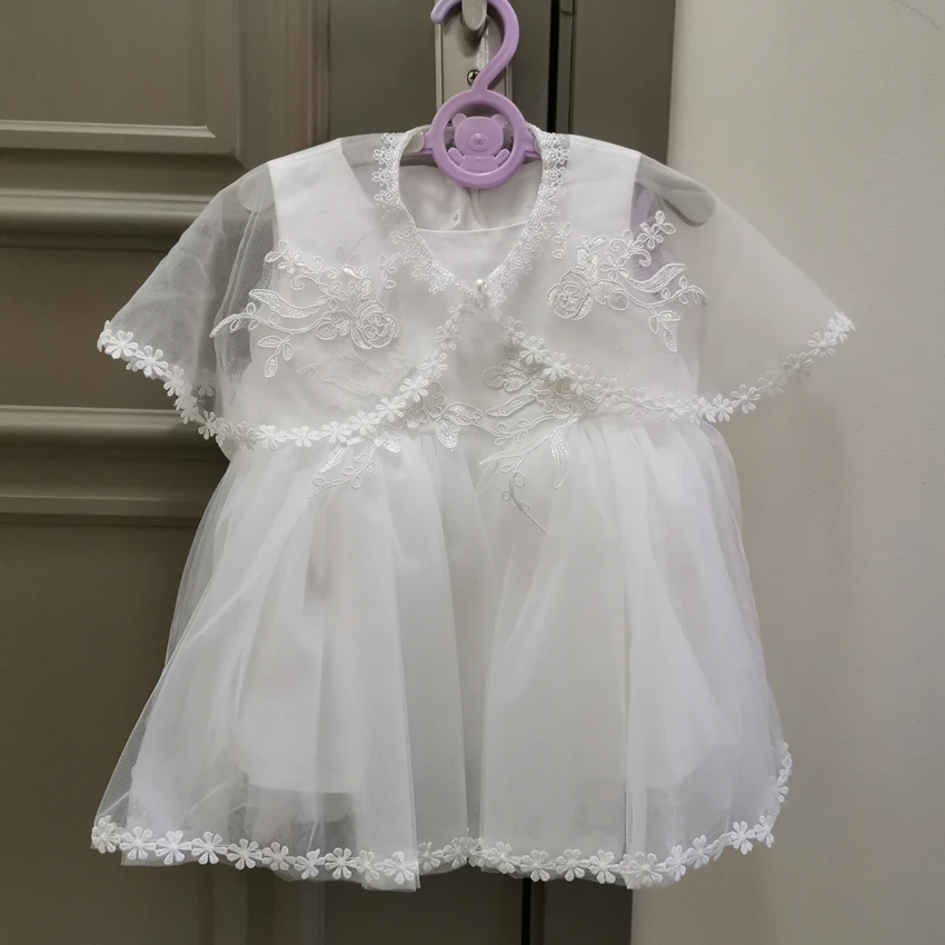 HAPPYPLUS детское платье для баптизмы комплекты 1 го 2 дня рождения платья маленьких
