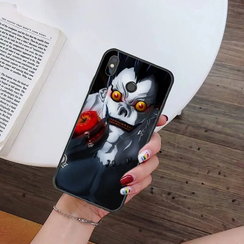 

Death Note Ryuk kira Phone Case For Xiaomi Redmi note 7 8 9 t k30 max3 9 s 10 pro lite