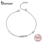 Браслет-цепочка из серебра 925 пробы в богемном стиле