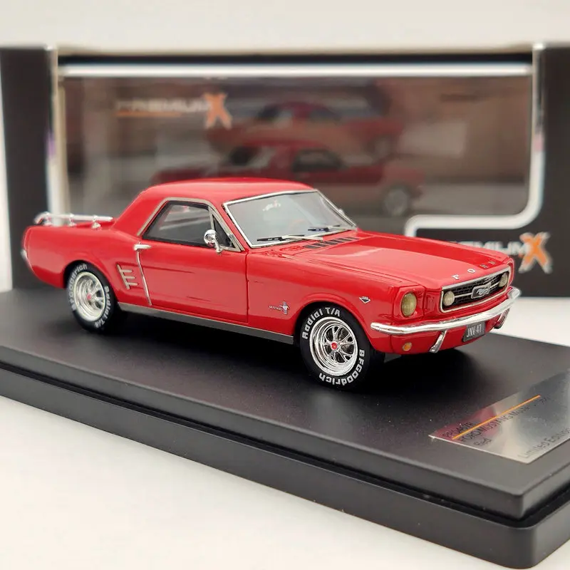 1/43 Премиум X для F ~ D MUSTANG MUSTERO 1966 RED PR0467R Смола Модели Ограниченная серия авто