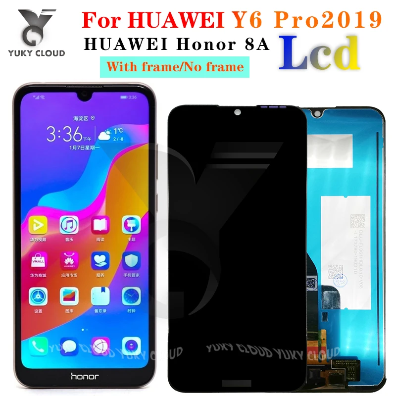 ЖК-экран HUAWEI Y6 Prime 2019 сенсорный дигитайзер 1560*720 дисплей в сборе запасной