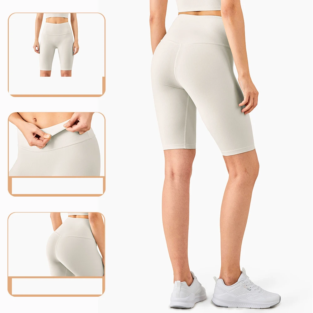 

2021 New Thread Yoga Leggings Fitness Female Full Length Leggings 5 Colors Running Pants Comfortable And Formfitting Yoga Pants