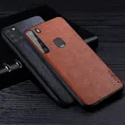 Кожаный чехол для Samsung Galaxy A21S A21, роскошный чехол-накладка в деловом стиле ретро с узором Личи для samsung a21 a21s, чехол для телефона