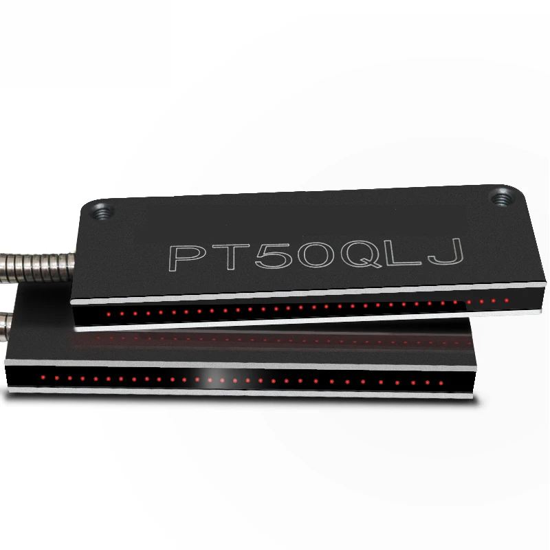 Матрица Оптическое волокно область датчика прямоугольные решетки светильник