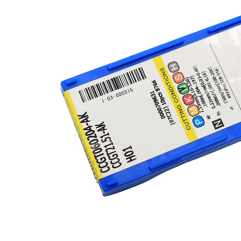 CCGT060204 AK H01 алюминиевый резак лезвия вставки CCGT 060204 режущий инструмент, вращающийся инструмент CNC инструменты AL+ оловянный сплав древесины