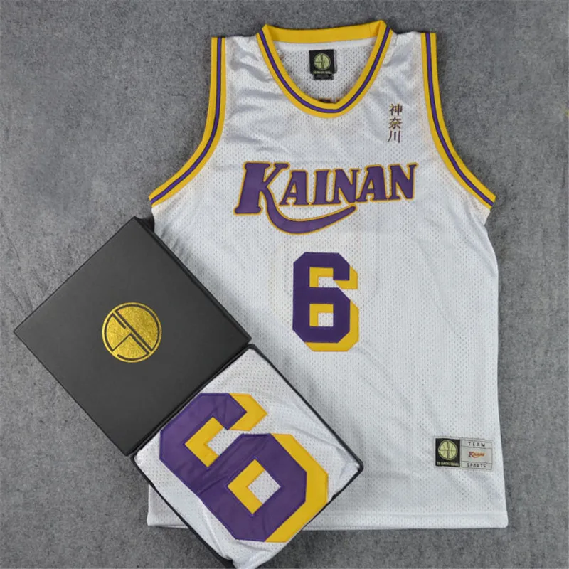

Shohoku School Basketball Team Jersey Anime Cosplay Costume Shinichi Maki Jersey Tops Shirt Sports Wear Uniform