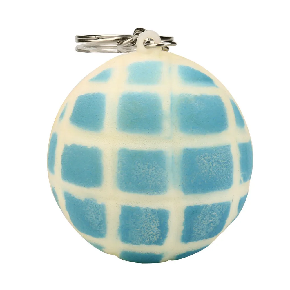 

15pcs Squeeze Medium Mini Soft Squishy Bread Toys Key