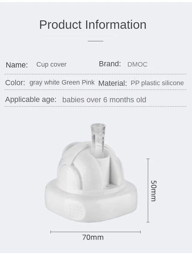 Hegen-accesorios para botella de alimentaci&oacute;n de leche de beb&eacute;, cubierta de taza de reemplazo, anillo de silicona, adaptador de pico de pato de pajita, aprender a beber-5