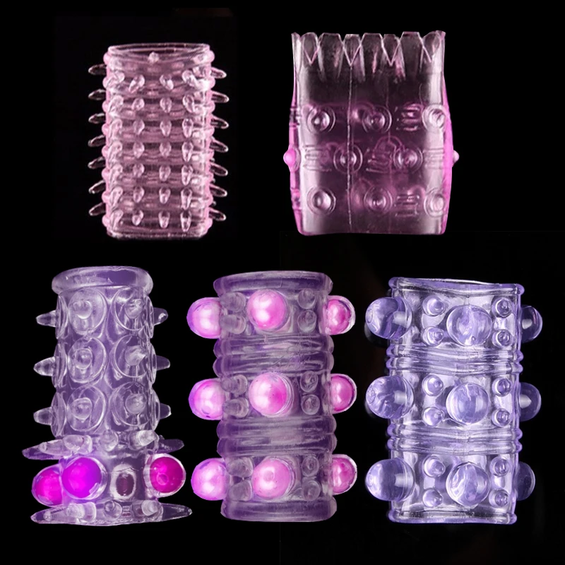 Кольцо на пенис 5 в 1 мягкие эластичные секс кольца увеличитель для пениса мужское