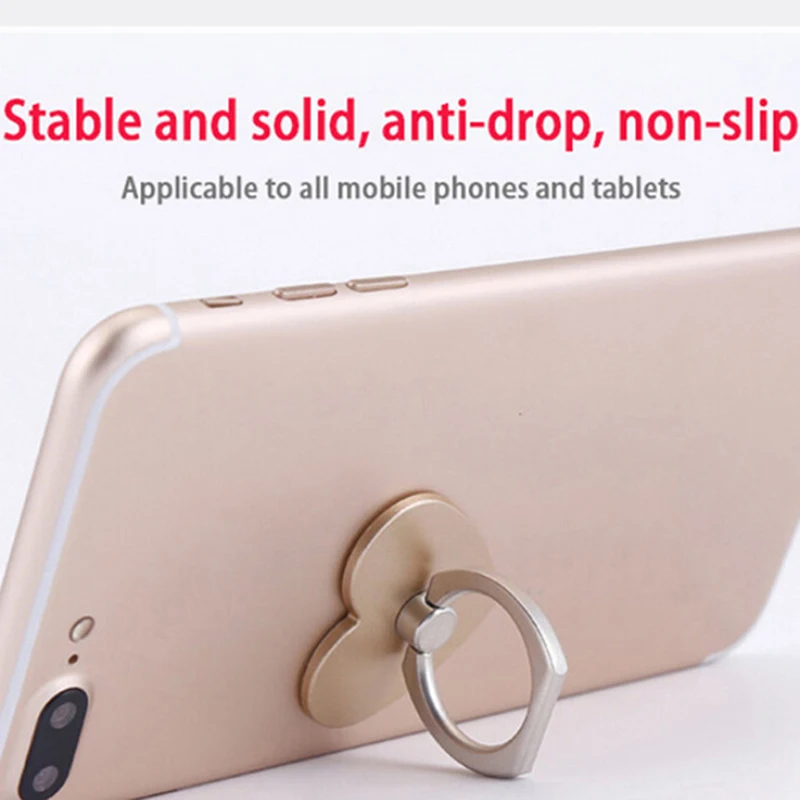 

360 Degree Love Heart Phone Holder Degree Holder For Phone Ring Handset Bracket For Desktop Tablet For Samsung Huawei Xiaomi