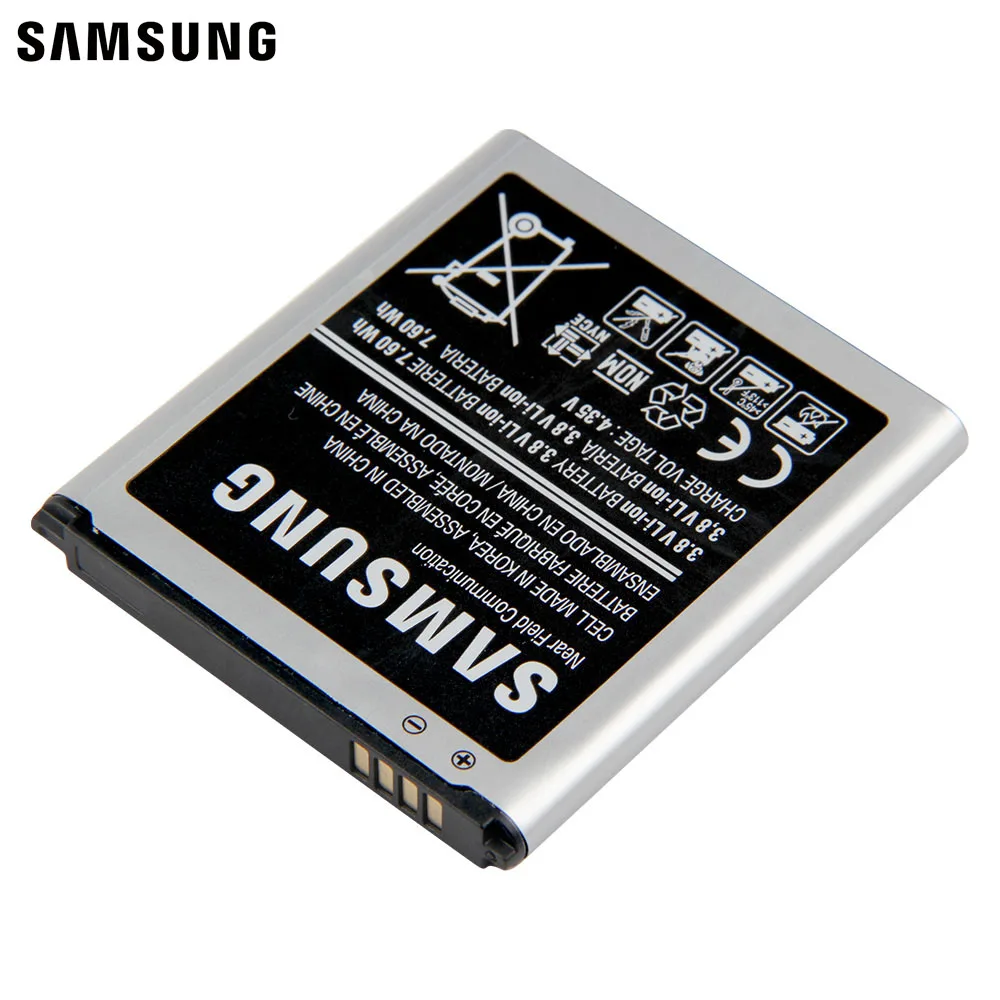 Оригинальная сменная батарея для Samsung GALAXY Core 2 SM-G3556D G355 G3559 G3589W G3586v G3556D G3558 EB-BG355BBE |