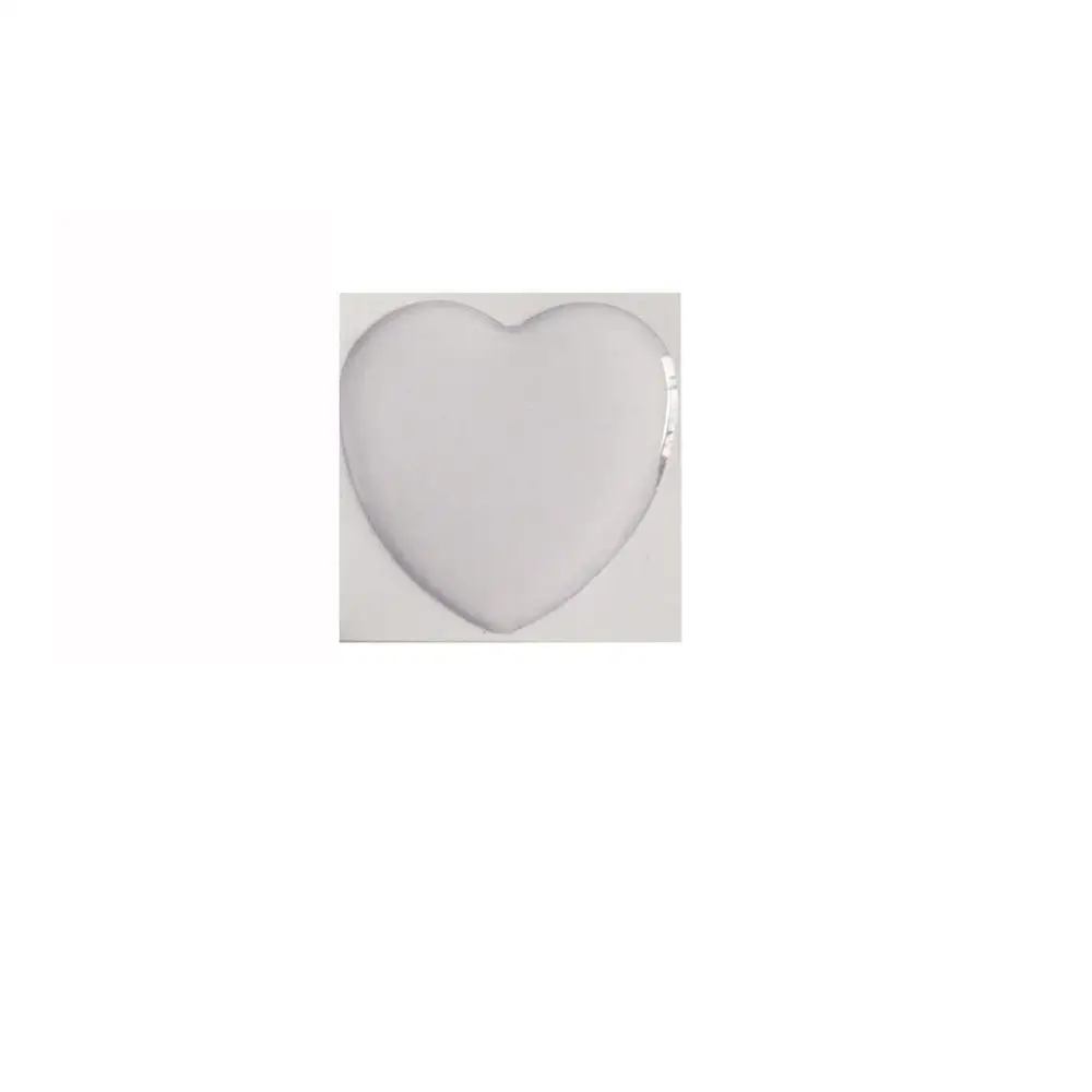 heart 25X23mm 100 шт 25 мм 1 дюйм Круглый сердце из смолы прозрачный эпоксидный клей КРУГИ бутылки крышки наклейки для ремесла DIY BTN-5726 - Цвет: heart 25X23mm