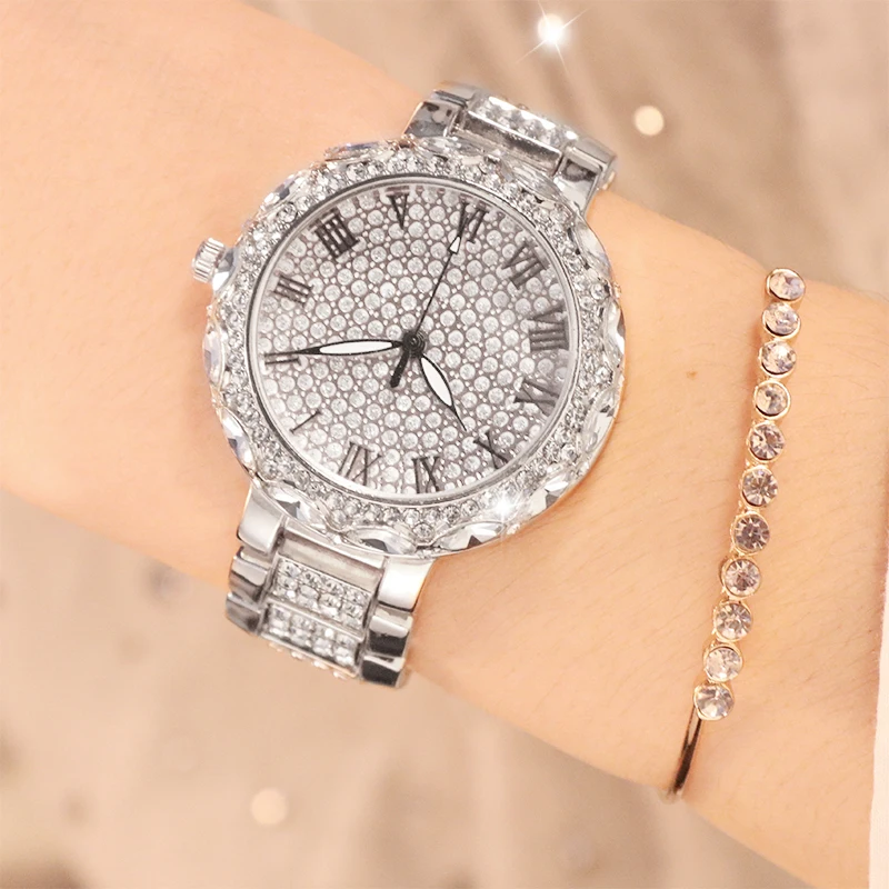 

Women's Watches Luxury Gold Watch Women Bracelet Ladies Diamond Stainless Steel xfcs Analog Female Quartz Wristwatch Clock