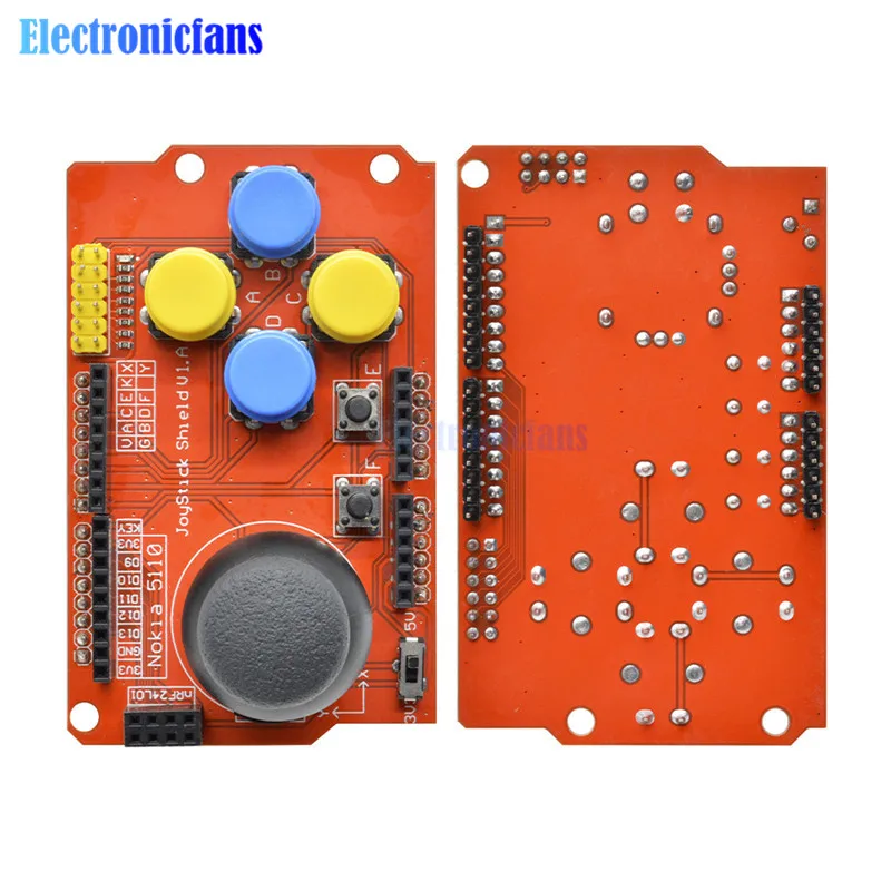 Щит джойстика плата I2C PS2 для Arduino Плата расширения игровая разработка 3 V/5 V