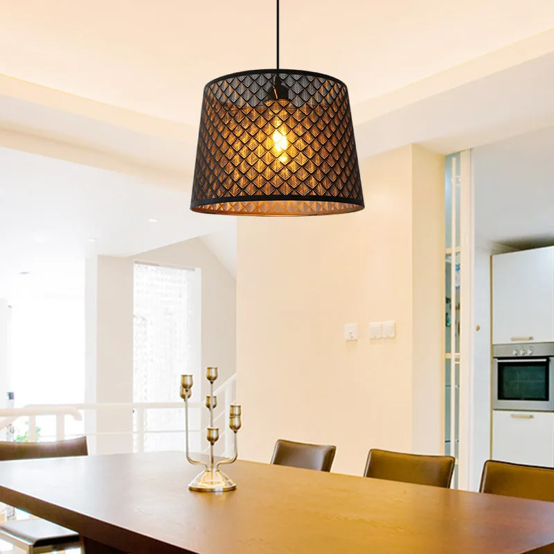 Промышленная ретро-люстра с вырезами круглый декор для ресторана бара отеля