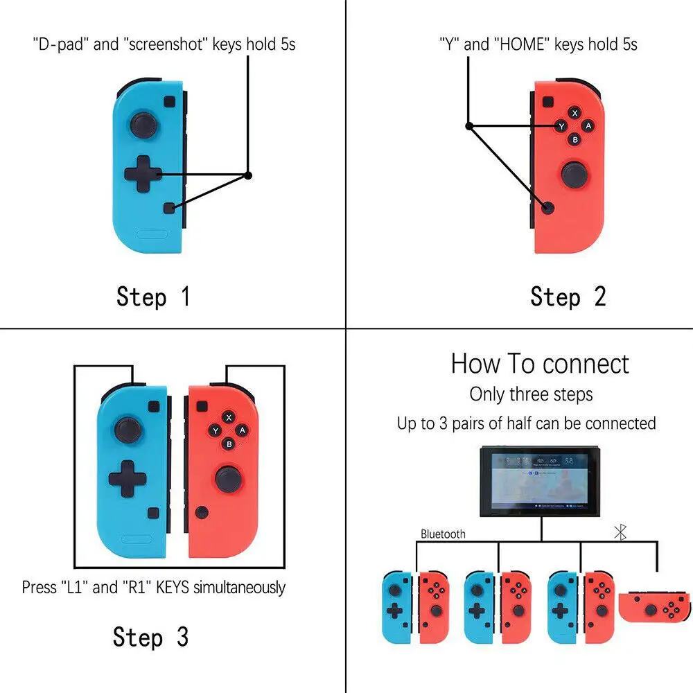 Беспроводной игровой контроллер Pro для консоли nintendo Switch Joypad геймпад джойстик Bluetooth для геймпад для kingd Switch контроллер