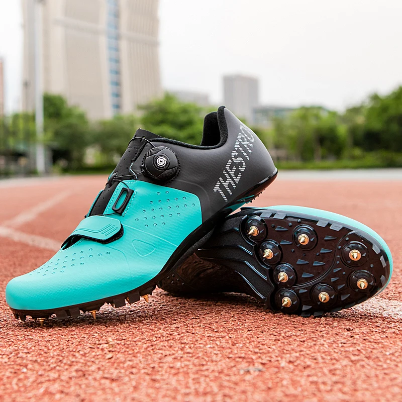 Кроссовки легкие с шипами для мужчин и женщин спортивная обувь бега гоночные