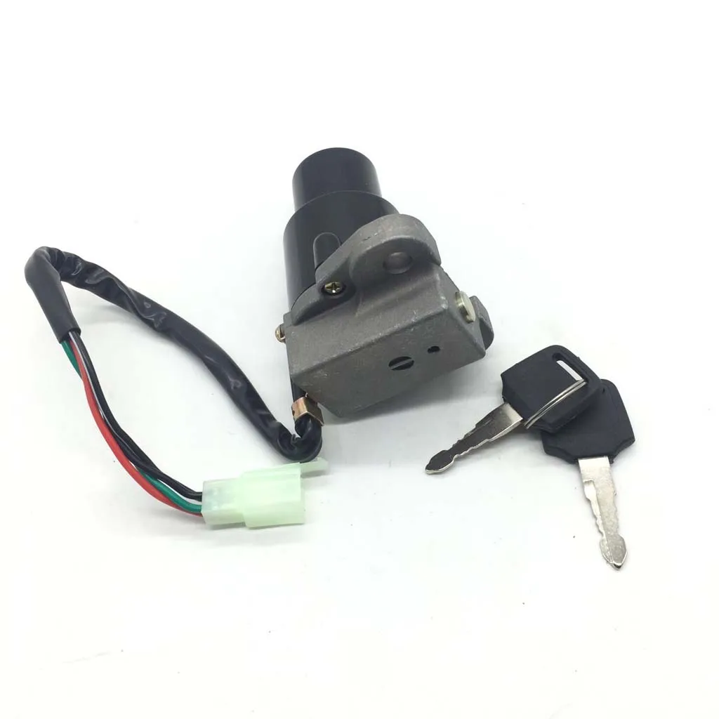 

Motorcycle Ignition Lock Switch for Kawasaki KLX KMX125 KL250 KL650 W/ Keys