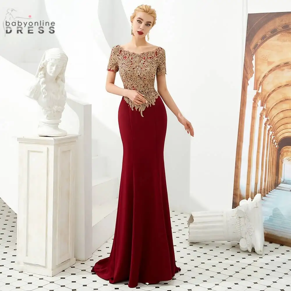 2020 новейшая &quotРусалка&quot кружевное длинное вечернее платье Русалка с o образным