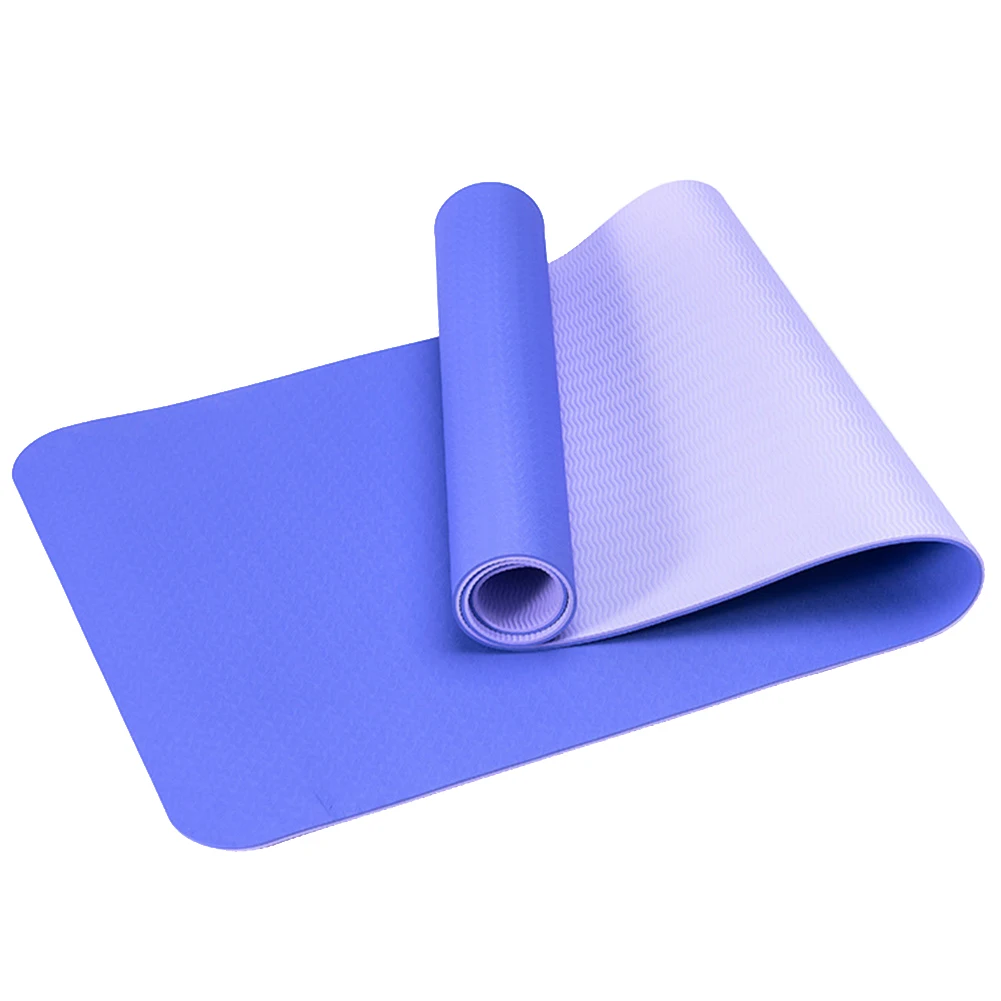 

6mm TPE Anti-slip Thicken Gym Fitness Training Exercise Pilates Yoga Mat Cushion