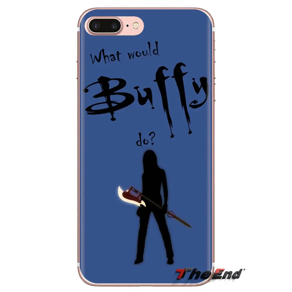 Баффи-Охотник на вампиров для samsung Galaxy S2 S3 S4 S5 мини S6 S7 край S8 S9 Plus Note 2 3 4 5 8 Coque Fundas