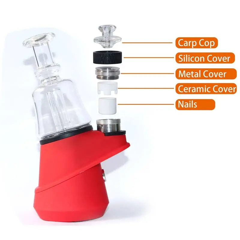 Стеклянная бутылка для воды и табака SOC дымовой крем пистолет сухого горения