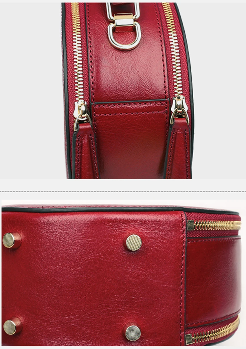SUWERER Women Genuine Leather bag fashion cowhide Embossed bag luxury handbags women bags designer famous brand women bags
