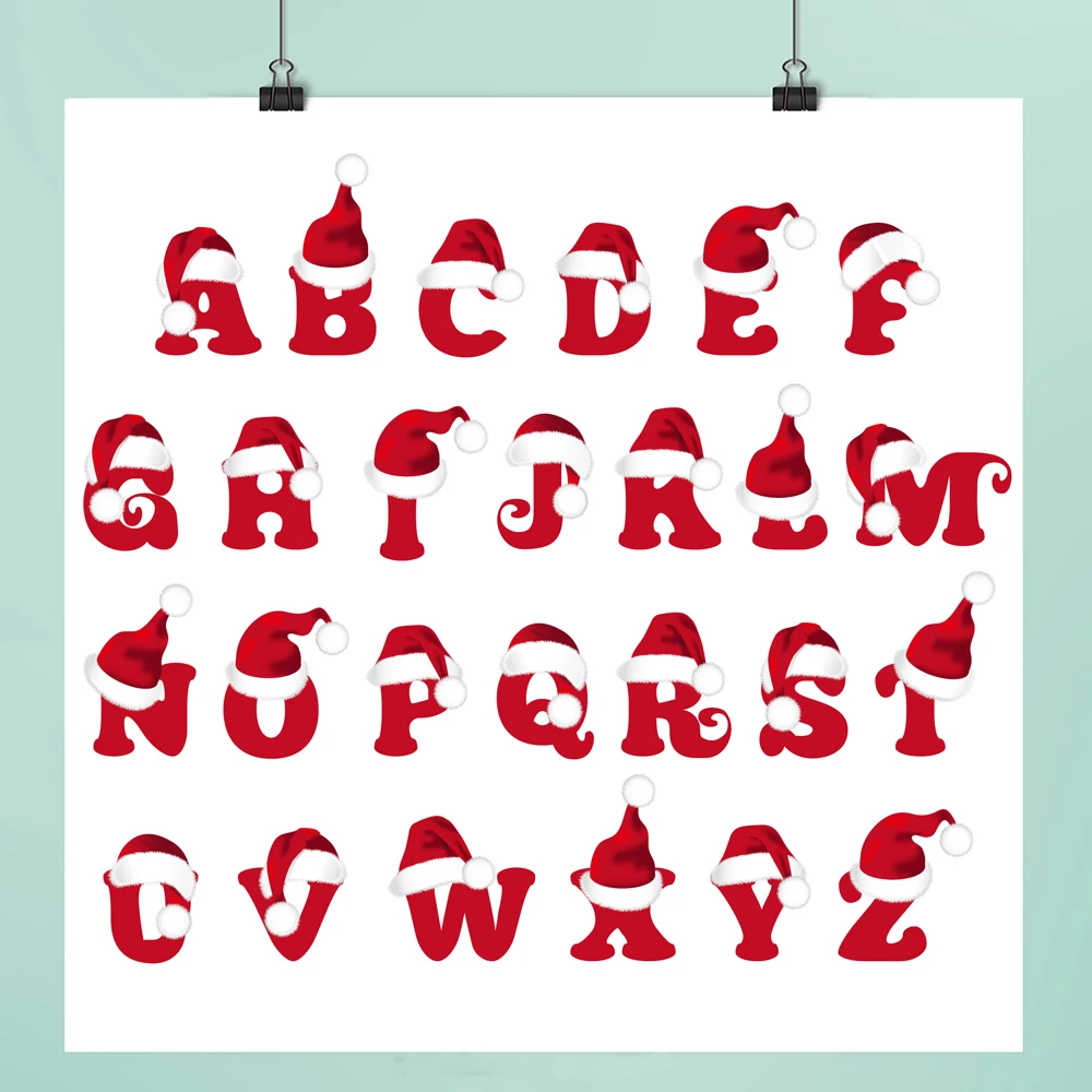 

Christmas letters Clear stamps For DIY Scrapbooking/Card Making/Album Decorative Rubber Stamp Crafts