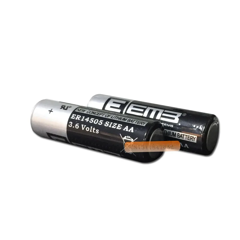 2 шт./лот EEMB ER14505 ER14505H AA 3,6 V 2400mAh энергии литиевая батарея смарт-метр батарея