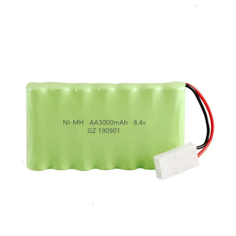Модель M) Ni-CD 8,4 v 3000mah батарея+ USB зарядное устройство для Rc игрушки автомобиль Танк Поезд Робот Лодка пистолет AA 8,4 v перезаряжаемый аккумулятор