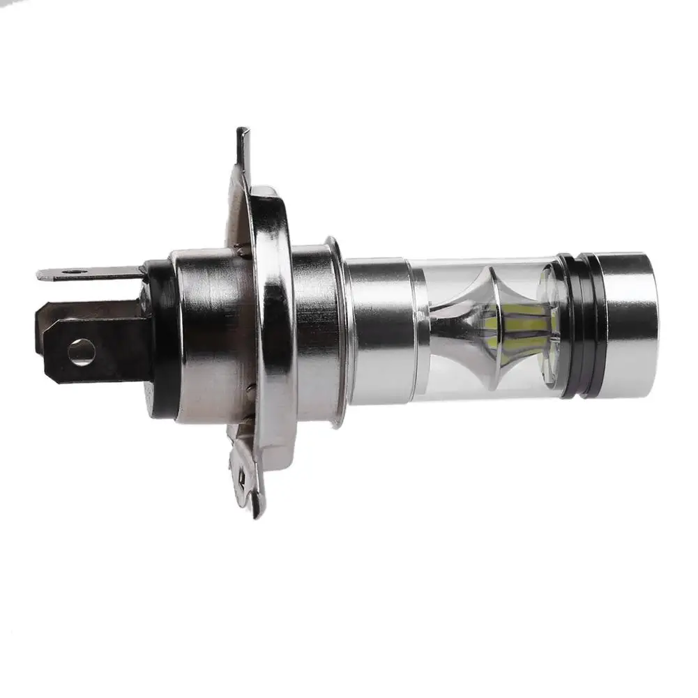 2 шт. H4 100 Вт 2828 20SMD 8000K светодиодный автомобильный противотуманный фонарь высокой