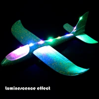 foam aircraft outdoor toys for kids throwing glider airplane led aircraft toy hand launch airplane model aviones de espuma c2