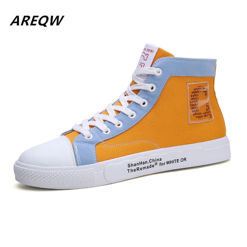 Новое поступление сезон осень-зима удобные мужские кроссовки из парусины