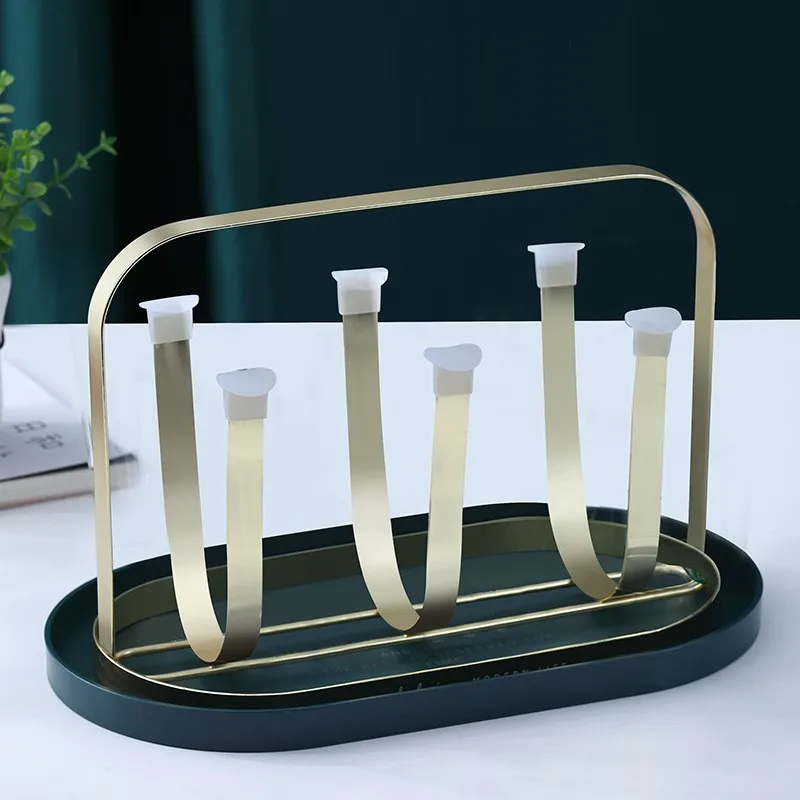 

Home Living Room With Tray Upside Down Cup Drain Rack Glass Storage Rack Nordic Cup Holder Water Cup Rack
