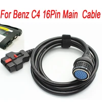 a sd connect compact4 obd2 16pin cable for mb star sd c4 obd ii 16 pin main testing cable car diagnostic tools adapte