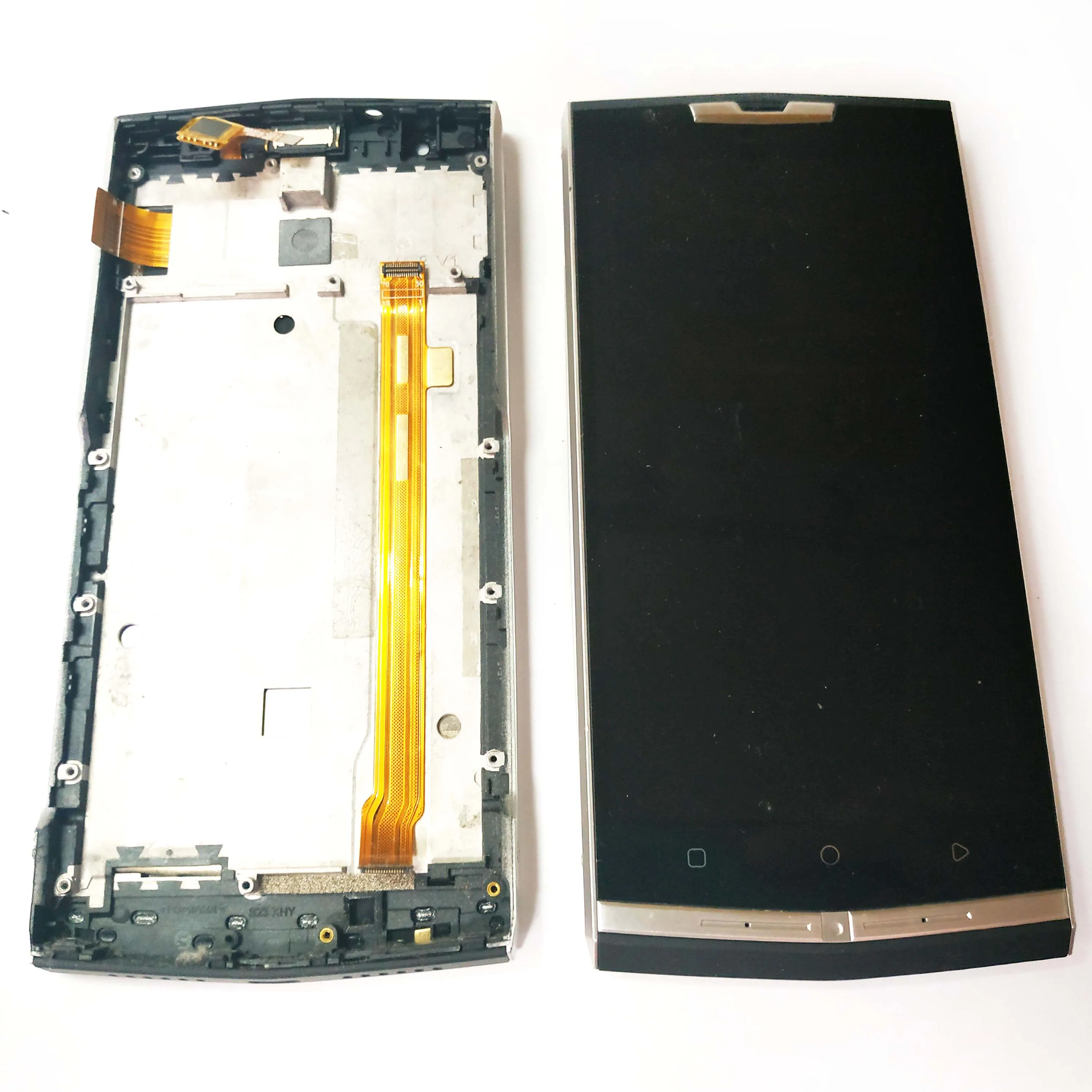 

Original Touch Screen + LCD Display With Frame Digitizer Assembly For Oukitel K10000 Mix Android 7.0 Phone+Tools,Used,No new,Old