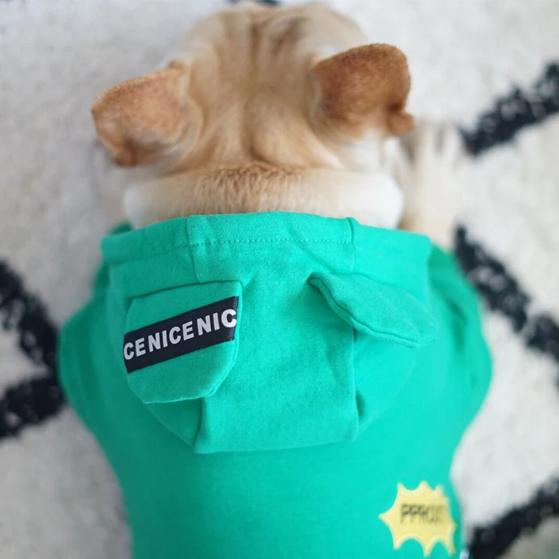 Рождественская Одежда для собак зимнее пальто французский бульдог щенков костюм