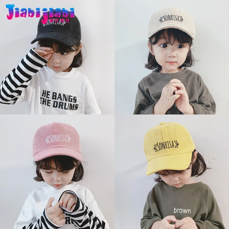 Детская кепка на плоской подошве весенне осенняя бейсбольная для дошкольников