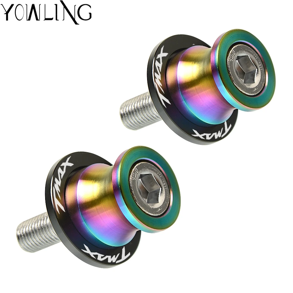 M6 Swingarm Stand Screws Motorcycle Swing Arm Spools Sliders for Yamaha T-MAX 530 500 tamx530 Tmax 2012 2013 2014 2015 2016 2017 |