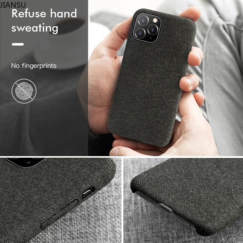 Мягкий чехол из ткани премиум-класса для iPhone 11 Pro MAX X 8 7 6 6S Plus | Мобильные телефоны и