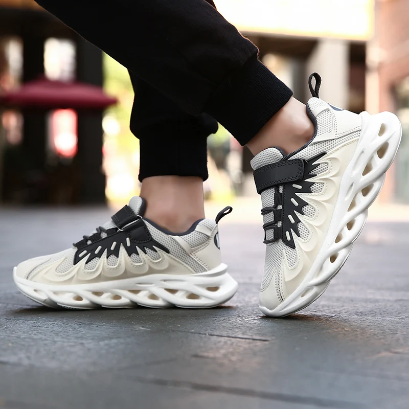 Новинка детская обувь для девочек модная брендовая Повседневная дышащая уличная