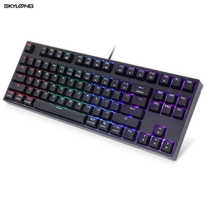 SKYLOONG GK61 SK87 87 Keys Gaming Mechanical Keyboard Hot Swap Wireless
Bluetooth RGB Backlit Keyboard ABS Keycaps For PC/MAC