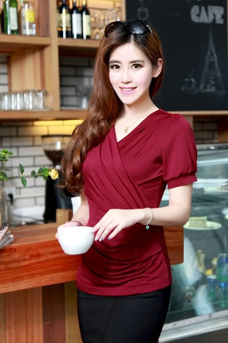 

Fashion Logo Printing brown T Shirts Women's Short Sleeve Fashion 100% cotton Female T-Shirts