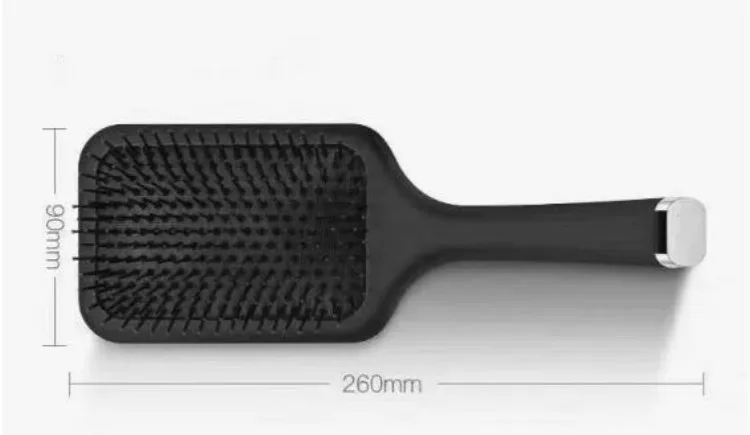 

Girls Hair Scalp Massage Comb Hairbrush Black Women Wet Curly Detangle Hair Brush For Salon Hairdressing Styling Tools